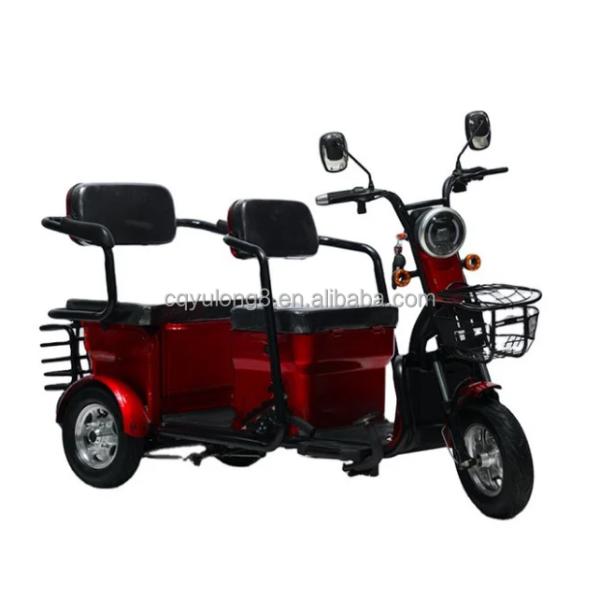 Family Truck Electric Tricycle for Elderly 200-300kg Payload Capacity Open Body Type