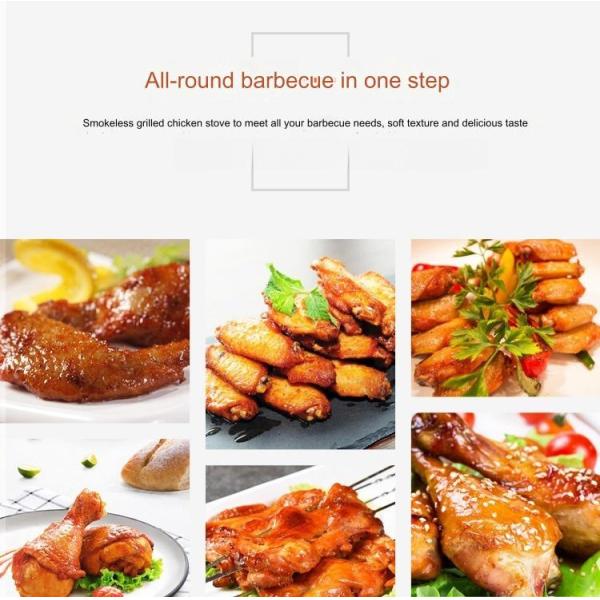 Commercial Usage Fully Automatic Rotation Multifunctional Chicken Grill Technology