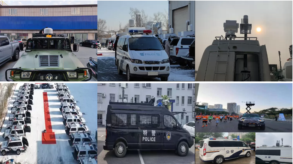 Vehicle-Mounted Directional Drone Jammer Integrated Drone Detection And Countermeasure Equipment