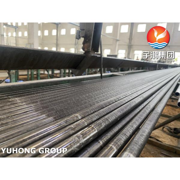 Tubo de baja aleta de acero al carbono ASTM A179 Tubo de alta eficiencia de ahorro de energía para caldera