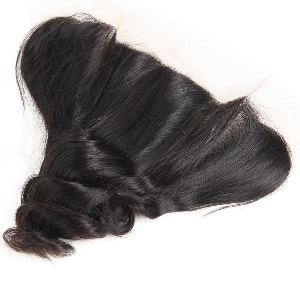 No Tangle Loose Wave 1B 100 Virgin Human Hair Extensions 100 Grams / Piece