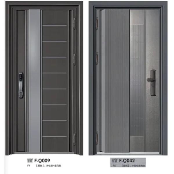 Residential Security Exterior 304SS Stainless Steel Safety Gate Single Door