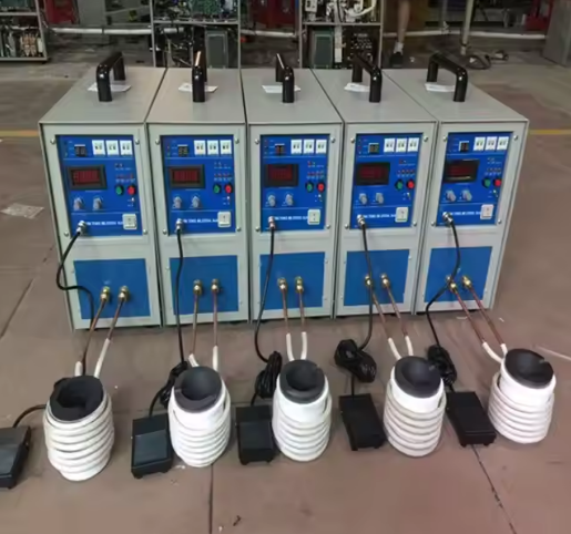 Portable High Frequency Induction Heating Machine Small Metal Decoration