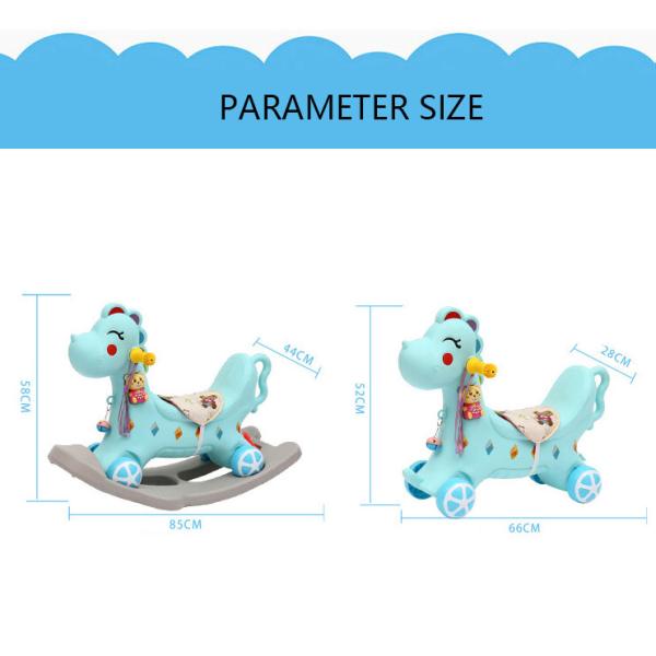 Indoor Outdoor Activities Play Toddler Ride-on Toy for 0-24 Months Old Gender-Neutral