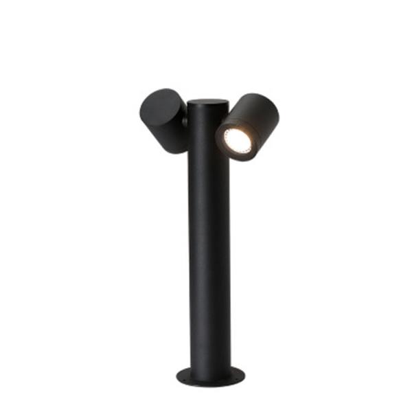Luz decorativa do poste de amarração do jardim com cabeça Rotatable, iluminação da paisagem do jardim