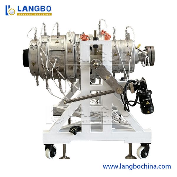 Single / Multiple Layer PE Pipe Extrusion Line For 63-630mm PP Pipe Diameter