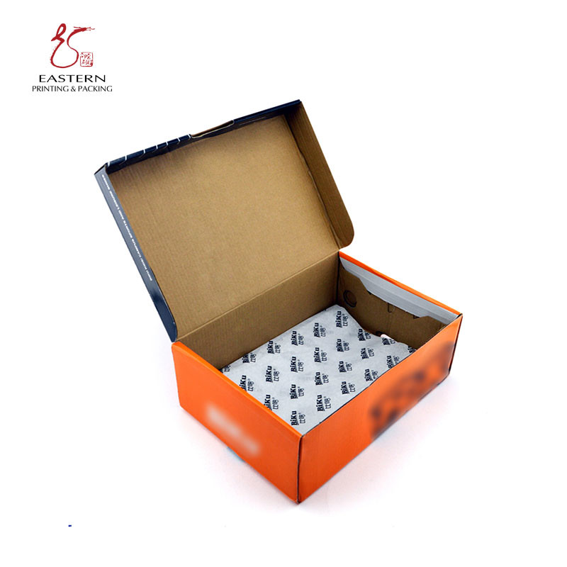 E каннелюру гофрировал изготовленное на заказ Shoebox упаковывая 300gsm CCNB