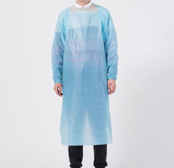 Thumb Loop CPE Gowns with Tie Closure for Hospitals & Medical Institutions
