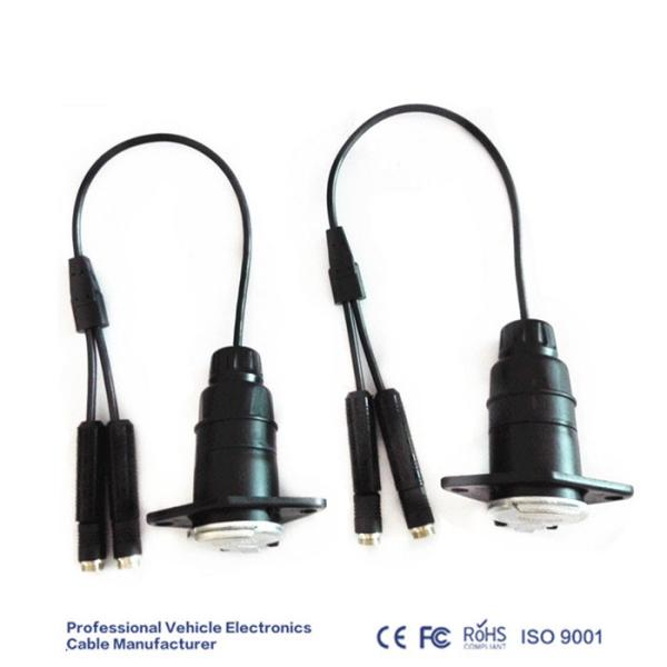 7 Pin 8.0MM Trailer Plug Cable Aviation Micro Male Flexible PVC Insulation