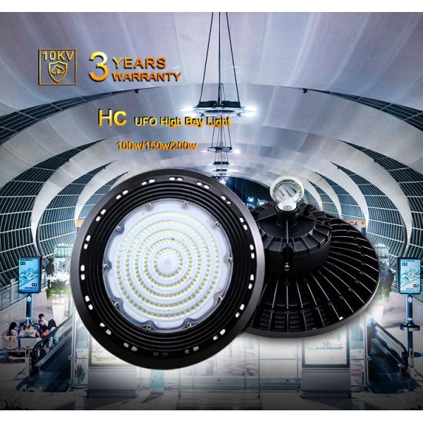 130lm/W SMD Industrial Led High Bay Lighting 200W