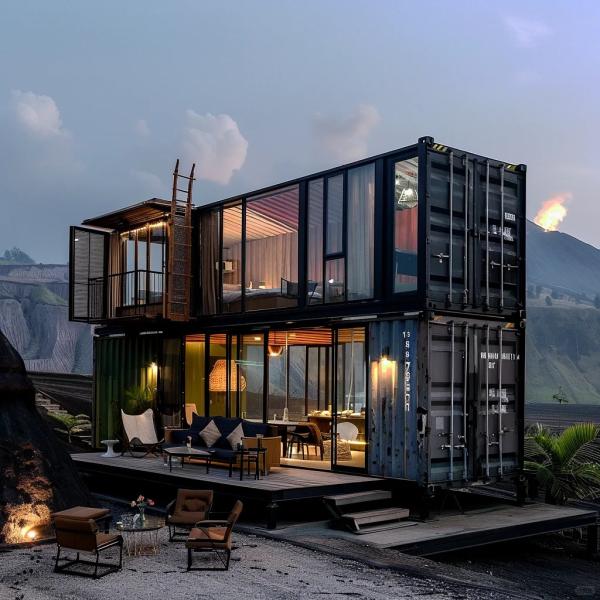 Modern Luxury Space Capsule Home Prefabricated for Hotel or Office