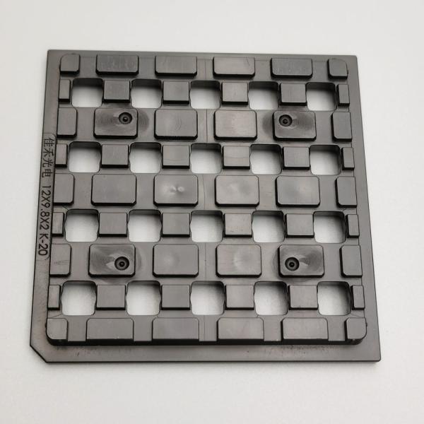 ESD PPE Black Electronic Components Tray High Temperature Resistant