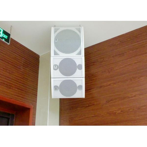 250W Conference Room Speaker Array Column system , Wireless Microphone Speaker System