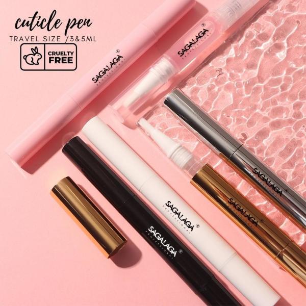 New 3ml Nail Care Cuticle Oil Pens Custom Logo for Nail Healthy Cuticle Oil Private Label Roll on Wholesale Nail Cuticle Oil Pen