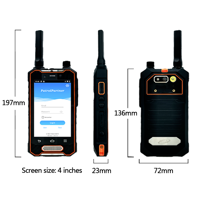 Экран камеры Touch Guard Tour System IP68 Данные онлайн Устройство Android 10