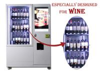 Máquina de venda automática automática da garrafa de vinho tinto do elevador com sistema do elevador e de transporte