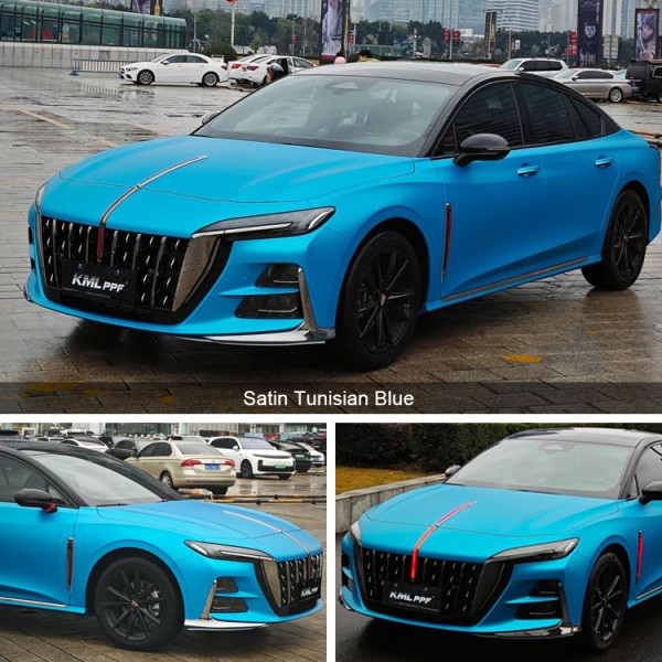 Tunisia Blue TPU Color PPF Film Full Body Ppf Global Paint Protection Film 15kg/Roll