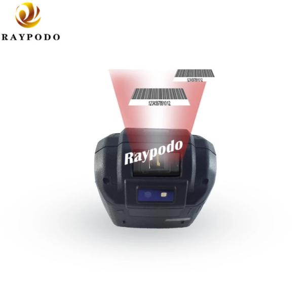 QR Code Handheld Barcode Scanner 4'' 4G Bluetooth 4.0 With NFC RFID Printer Bulit In