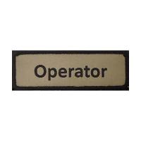 Luxury Designer Hat Clothing Woven Patch Adhesive Badge Tactical Patches Custom Logo Patch