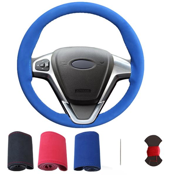 High Quality and Fashion Hand Sewing Steering Wheel Cover for Volvo S60 for volvo xc60