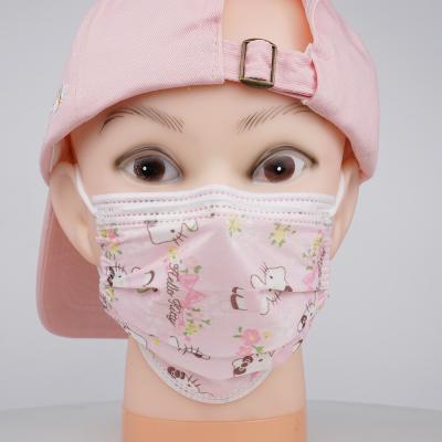 SGS Shopping Travelling 14*9cm Kids Medical Mask With Printing Patterns