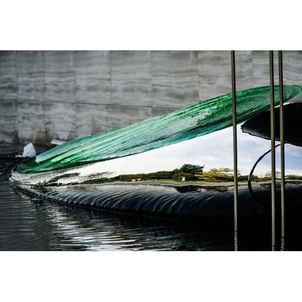 Polished Mirror Stainless Steel Metal Sculpture Artwork Large Metal Outdoor Statues