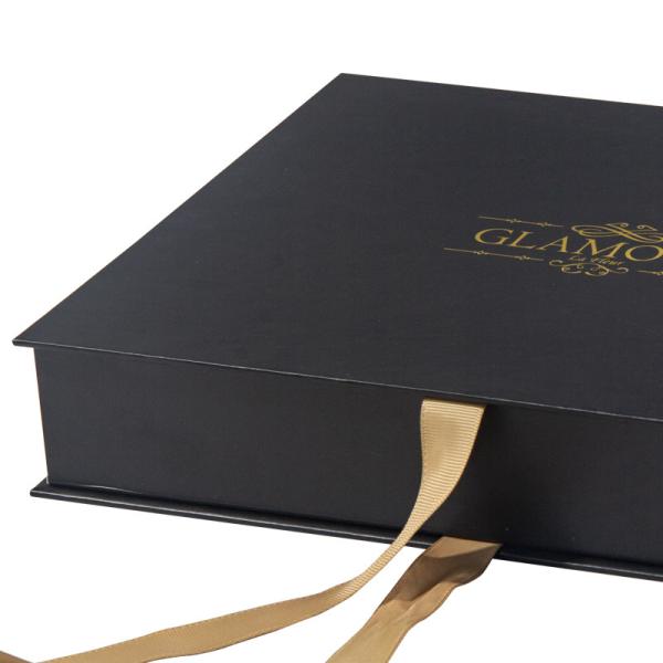 Магнитный складывая картон Leatherette бумажных подарочных коробок роскошный CMYK