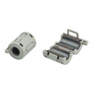 Clip de cable negro de Dvi en la ferrita Ring Clips For 3m m Dia Cable