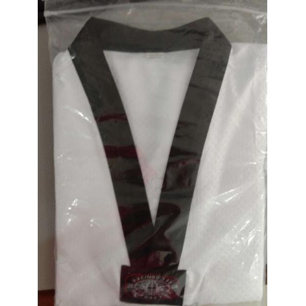 High Quality short sleeves Breathable Itf Taekwondo Dobok red blue black Itf Taekwondo Uniform