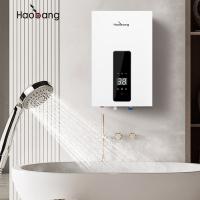 Chauffe-eau à gaz d'échappement à chauffage instantané avec réservoir en cuivre sans oxygène et étanche IPX2
