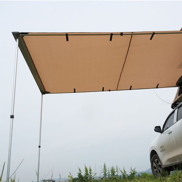 Wholesale Suv 4X4 Offroad Awning Wall 420D Oxford Car Tent Camp Awning Shade Customized Roof Side Awning