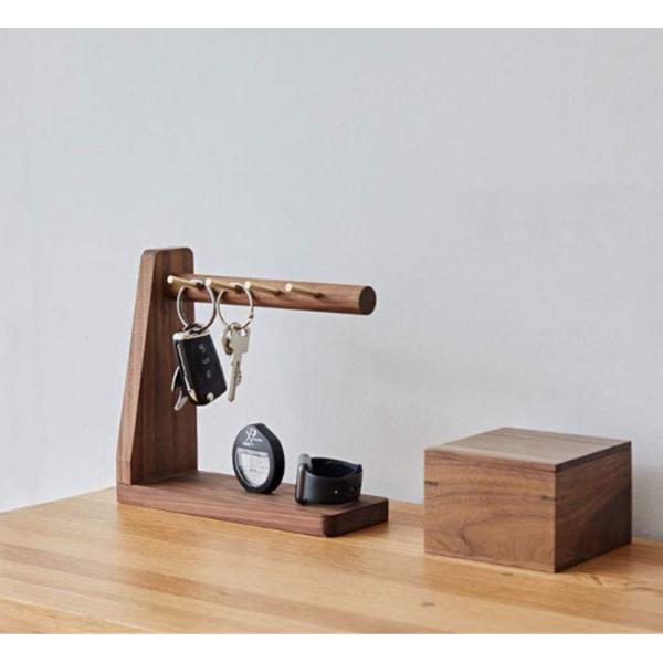 Creative decoration solid wood key holder Key Plate Perfume Tray valet tray Jewelry Dishes Wood Watch Organizer Storage Tray