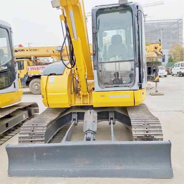Excavadora usada Komatsu 78US-6 com capacidade de balde de 0,34 m3 e potência de 41 KW do Japão