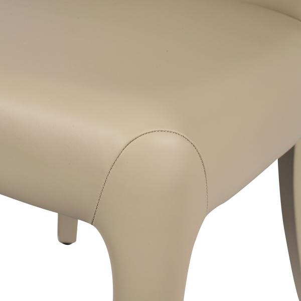 Wedding Banquet Luxury Dining Chair Dining Room Chair Italian Modern Style Leather Dining Chair