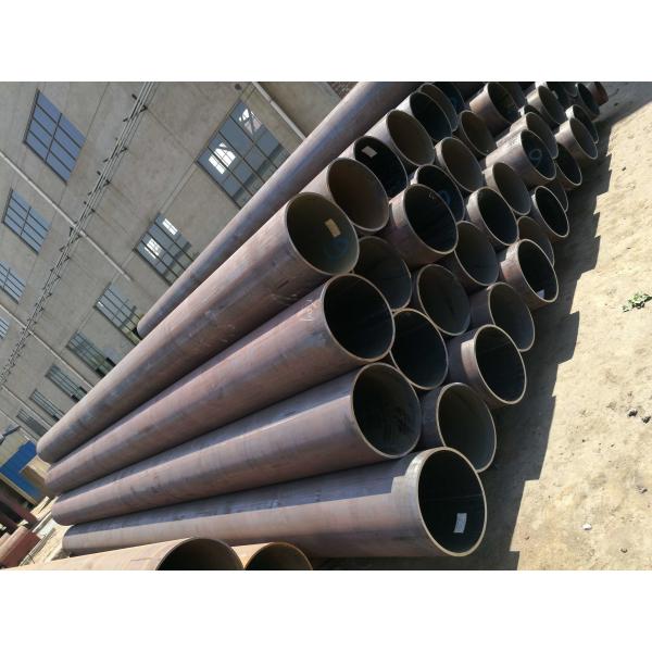 Round ISO 21809 DIN 30670 AWWA C213 ERW Black Steel Pipe
