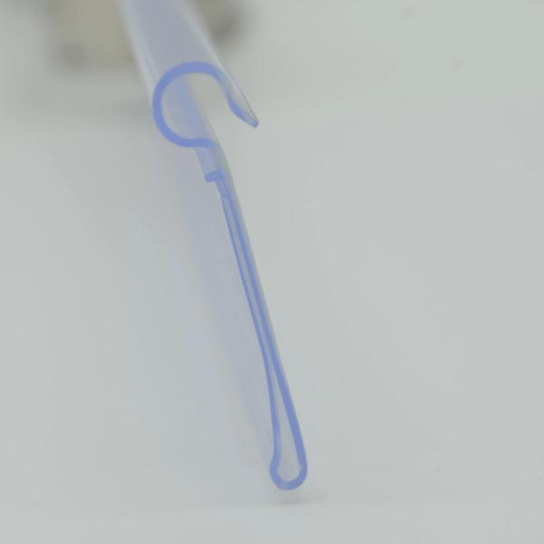 透明な棚に置く付属品のプラスチック値段のホールダー1200mm 900mm 700mmのサイズ