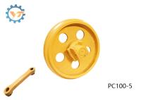 Rolos de pista inferior de flange único para escavadeiras SK200 KOBELCO e rolos duráveis para manuseamento de materiais