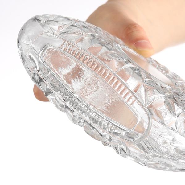 Tipo de vedação personalizável 250ml 750ml garrafa de vidro transparente de uísque para produtos personalizados