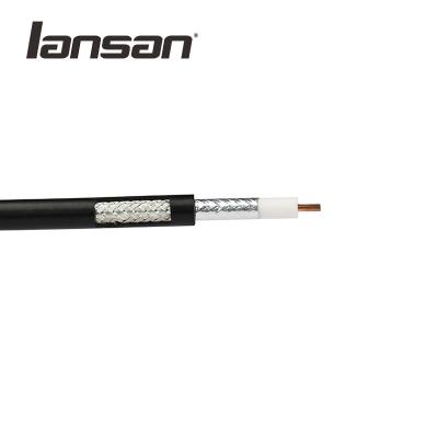BC Conductor PVC CCS Coaxial TV Cable RG6 0.05mm FPE For CATV System