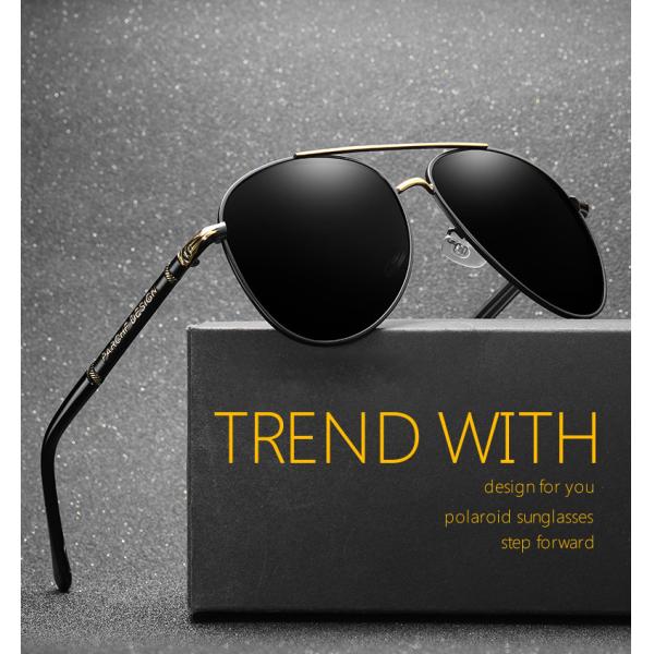 Toad Men Driving Sunglasses Mirror Fashion Polarized Lens 145MM