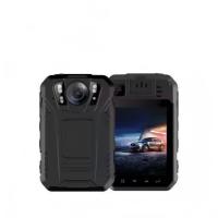 White LED 4G Body Worn Camera Chest-mounted For Security Guards And Personal
