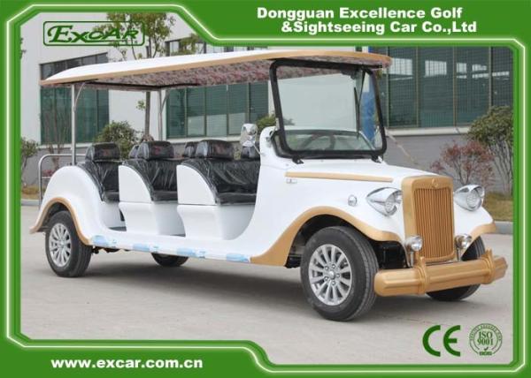 Da bateria clássica elétrica dos carros 72V do passageiro de EXCAR 8 carro bonde do vintage
