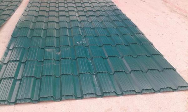 5 Ton Hydraulic Uncoiler G.i Coil Roof Panel Roll Forming Machine Customized Profile