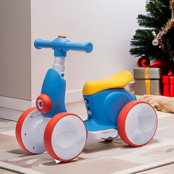 2023 стиль Детская езда на электрическом велосипеде с балансом скутер автомобиль для детей ПП пластик