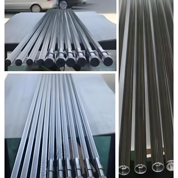 Twin-screw extruder accessory - core shaft