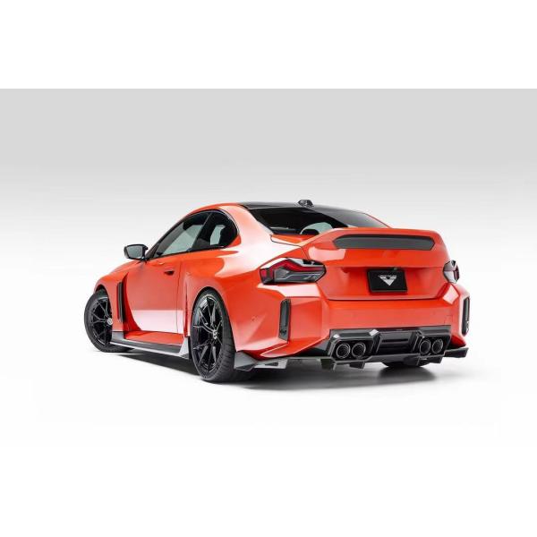 For BMW M2 Carbon Fiber Body Kit M2 Upgraded Vors-style Carbon Fiber Front Lip Diffuser Spoiler Hood Side Skirt