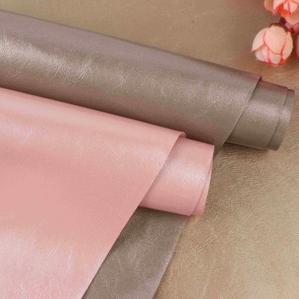PVC Oily Wax Synthetic Leather for Furniture 54 Width