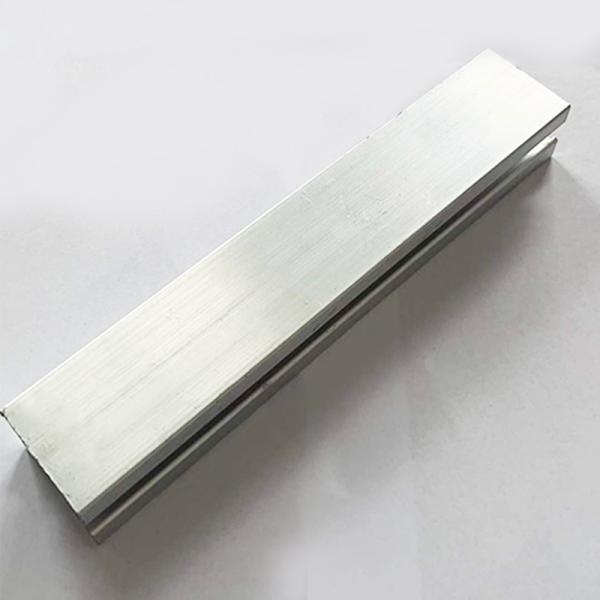 Vertical Photovoltaic Installation Guide Rail Fixing Silver Solar Panel Mounting Rail