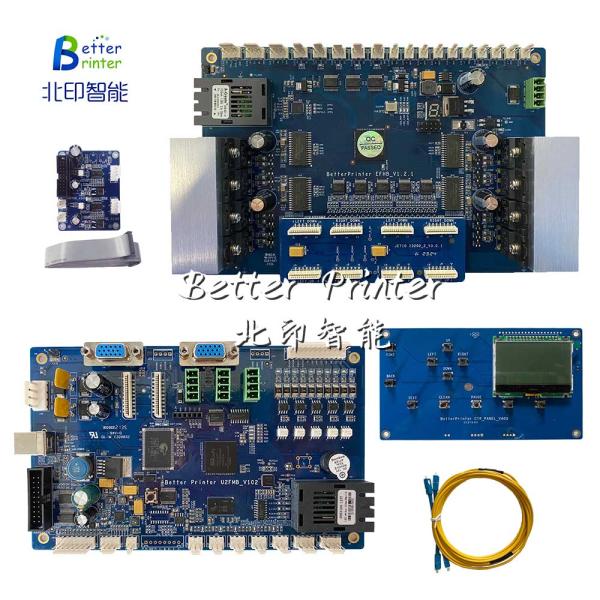 Inkjet board 2 Head i3200 Printhead Board kit Для рекламной фотопечати УФ плоская панель текстильной принтерной платы