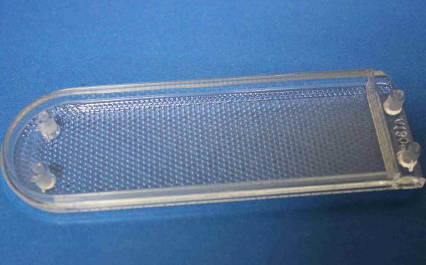 Plastic PC Prototype Vacuum Mold Casting Parts CNC Machining For Lighting Cover